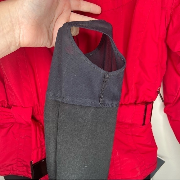 NWT Vintage Tyrolia Onsie Ski Suit Red Size 10 - Picture 7 of 13